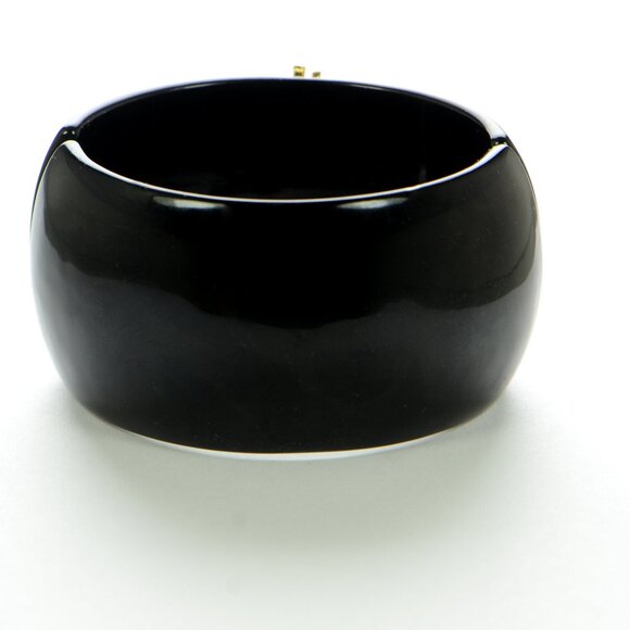 KJL Kenneth Jay Lane Crystal Starburst Resin Bracelet - Picture 3 of 5